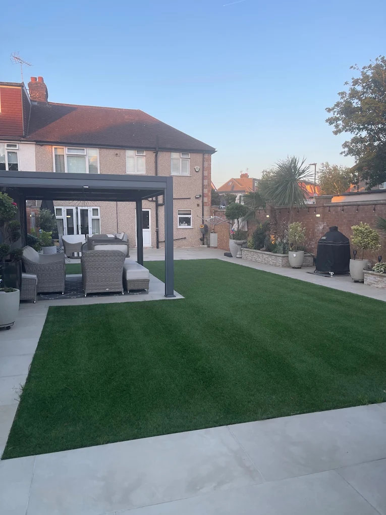 Recent bricklaying project completed by Nelhams and Sons