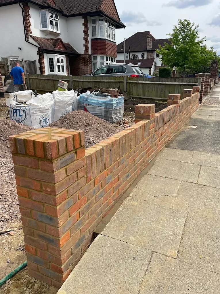 Recent building project completed by Nelhams and Sons